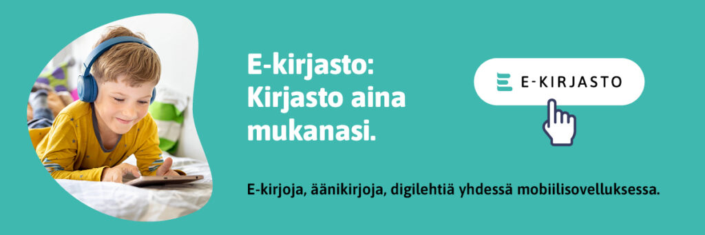 E-kirjaston mainos