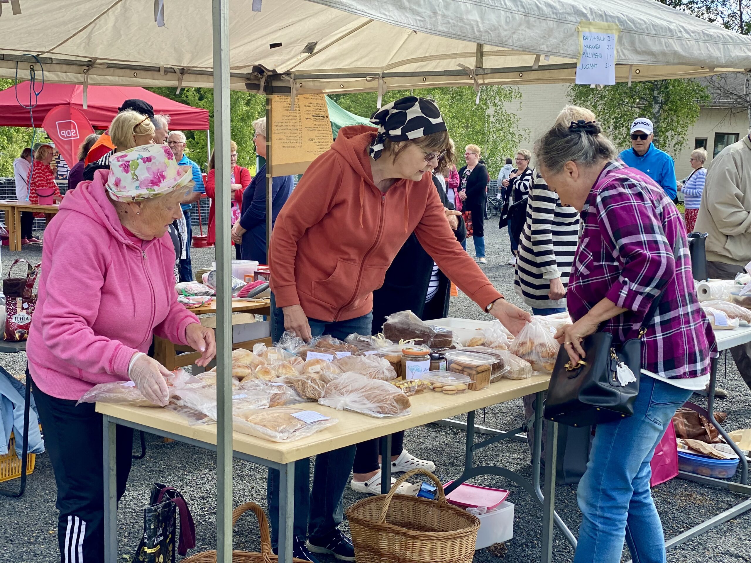 Kuva Jämijärven toripäiviltä.